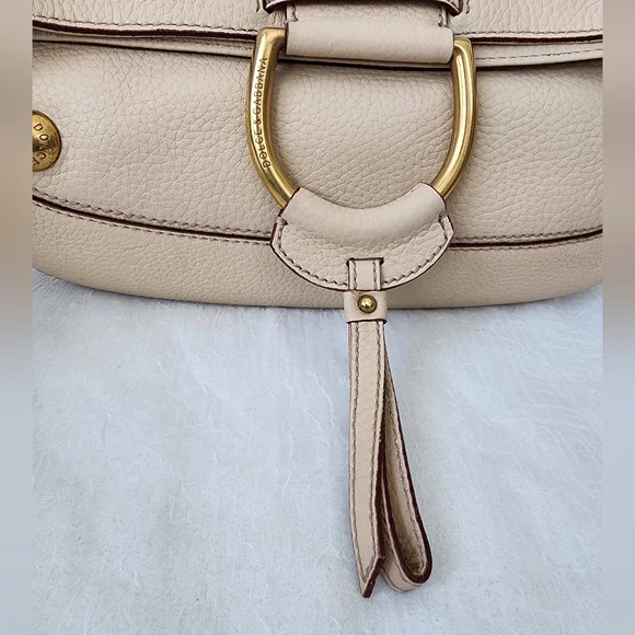 Auth Dolce & Gabbana Biege Shoulder Bag - Picture 6 of 7